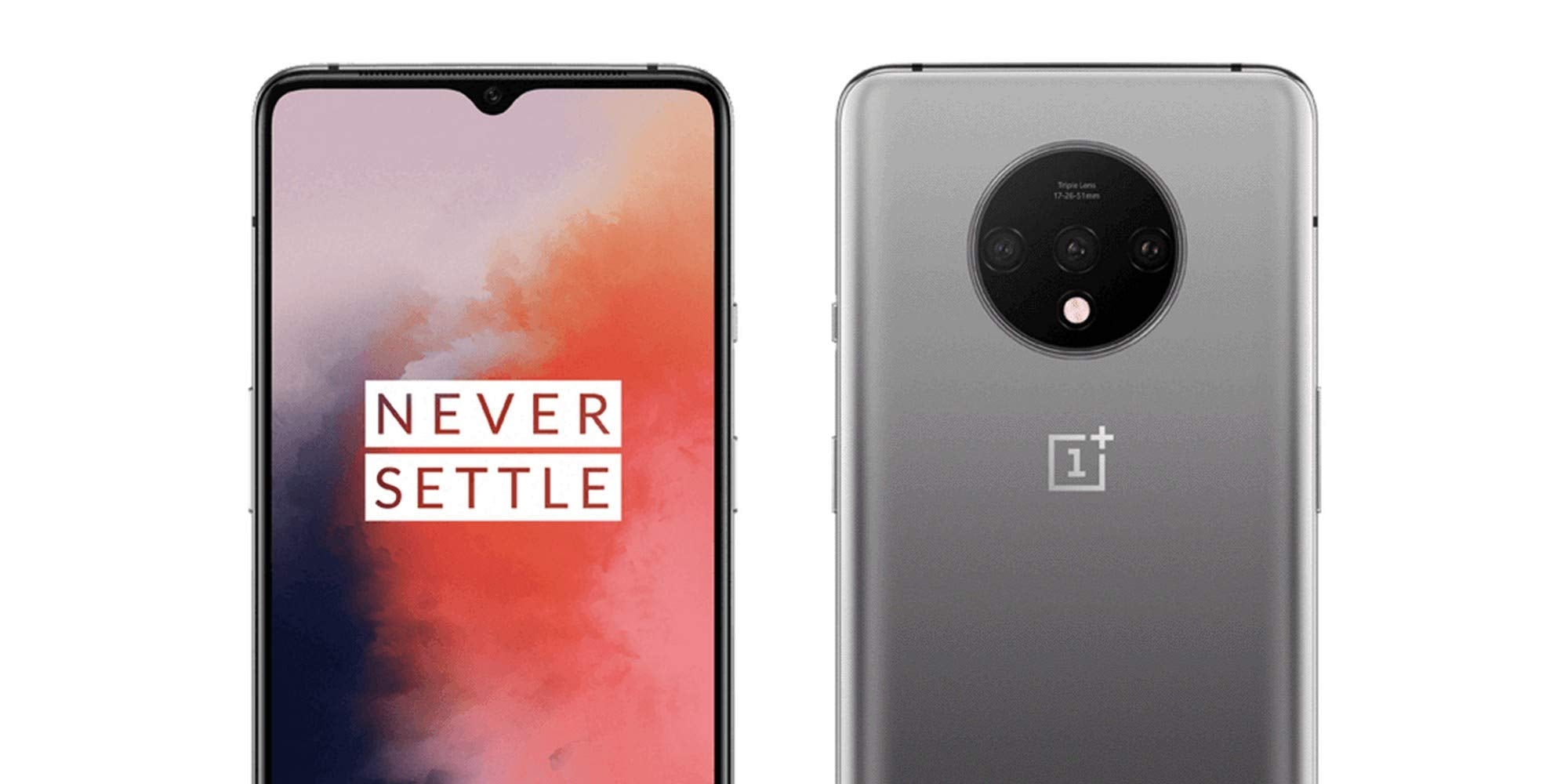 OnePlus 7T (128GB, 8GB) 6.55" AMOLED 90Hz Display, Spdragon 855+, T-Mobile Unlocked Global 4G LTE GSM (ATT, Metro, Cricket) Frosted Silver