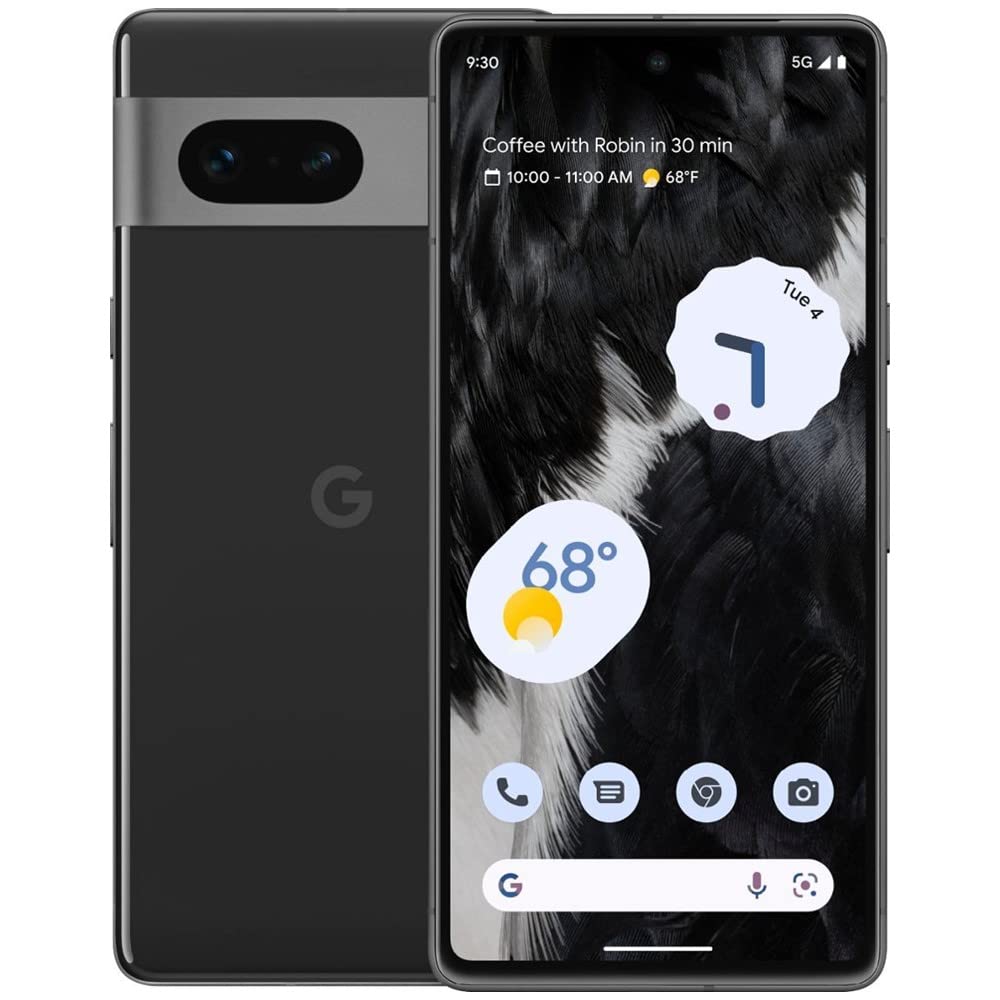 Google Pixel 7 5G, US Version, 128GB, Obsidian - Unlocked