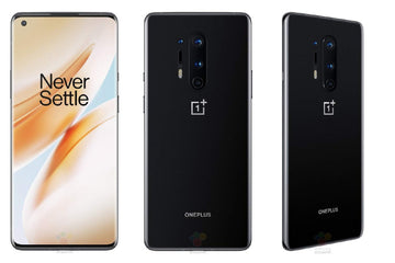 OnePlus 8 (5G) 128GB+8GB(RAM) 90Hz Display (T-Mobile/Sprint Unlocked) IN2017 Single SIM Smartphone - Black